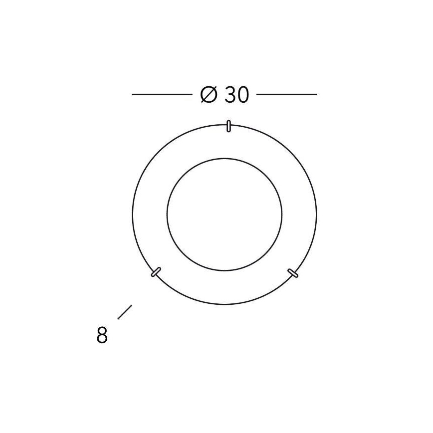 Kolarz A1306.11.3 - Deckenleuchte MOON 1xE27/60W/230V