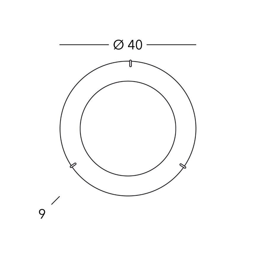 Kolarz A1306.12.4 - Plafoniera MOON 2xE27/60W/230V
