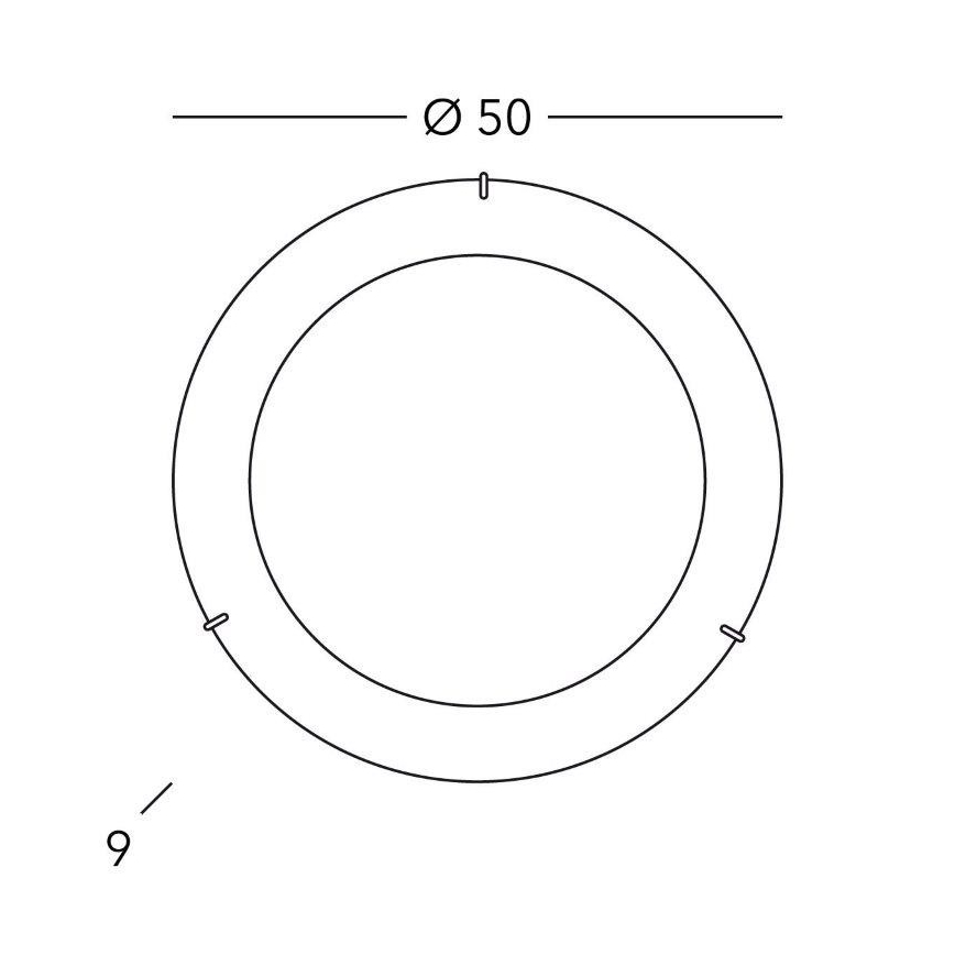 Kolarz A1306.13.3 - Plafoniera  MOON 3xE27/60W/230V