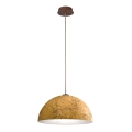 Kolarz A1339.31.Co.VinAu/40 - Hängeleuchte an Kabel CULT 1xE27/100W/230V Ø 40 cm goldfarben