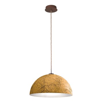 Kolarz A1339.31.Co.VinAu/40 - Hängeleuchte an Kabel CULT 1xE27/100W/230V Ø 40 cm goldfarben