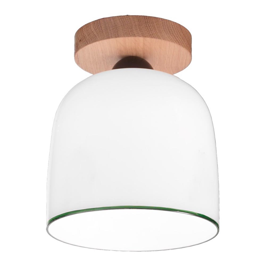 Kolarz A1352.11.G - Lampadario a plafone NONNA 1xE27/60W/230V quercia/bianco/verde
