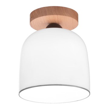Kolarz A1352.11.Gr - Lampadario a plafone NONNA 1xE27/60W/230V quercia/bianco/grigio