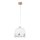 Kolarz A1352.31.Gr.100 - Lampadario a sospensione con filo NONNA 1xE27/60W/230V cervo quercia/bianco/grigio