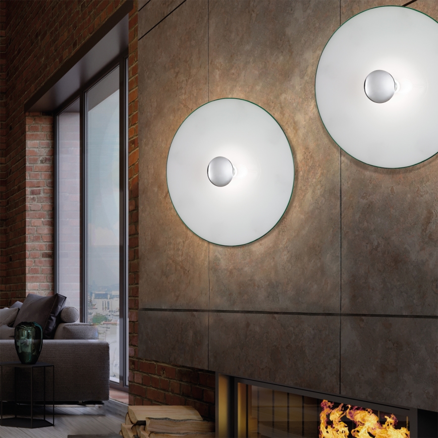 Kolarz A1353.61.XL.5.G - Lampada da parete NONNA 1xE27/100W/230V verde
