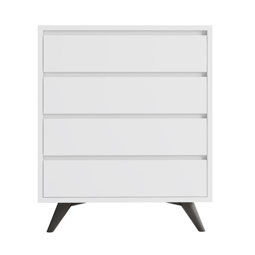 Kommode SUVERA 86x70 cm weiß