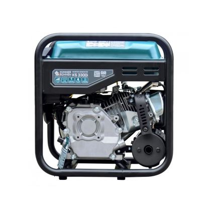 Könner & Söhnen 12111 - Generatore elettrico a inverter KS 3300i 3300W