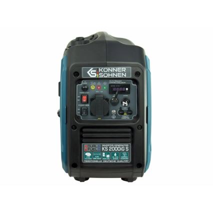 Könner & Söhnen KS7869 - Generatore elettrico inverter a gas e benzina KS 2000iG S 2000W