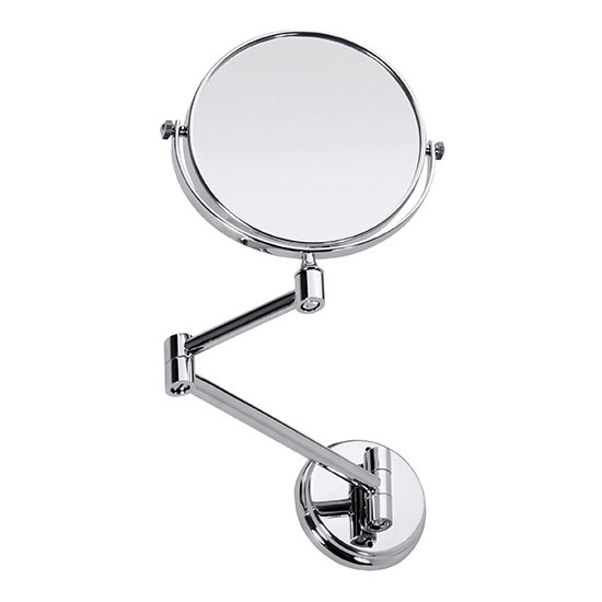 Kosmetikspiegel 18,5x26 cm silber