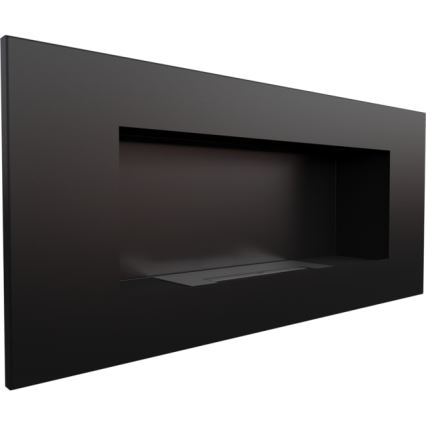 Kratki - Cheminée encastrée BIO 40x90 cm 2kW noir