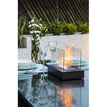 Kratki - Caminetto BIO 21,8x35,4 cm 1kW nero