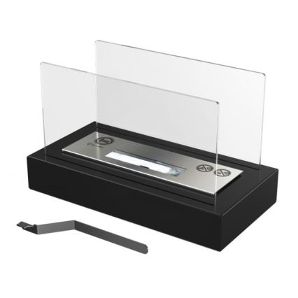 Kratki - Caminetto BIO 21,8x35,4 cm 1kW nero