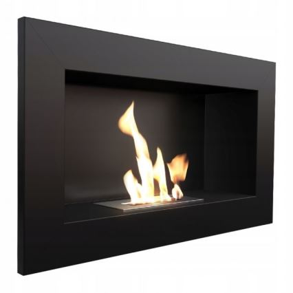 Kratki - Integrato Caminetto BIO 37,4x64,8 cm 1kW nero