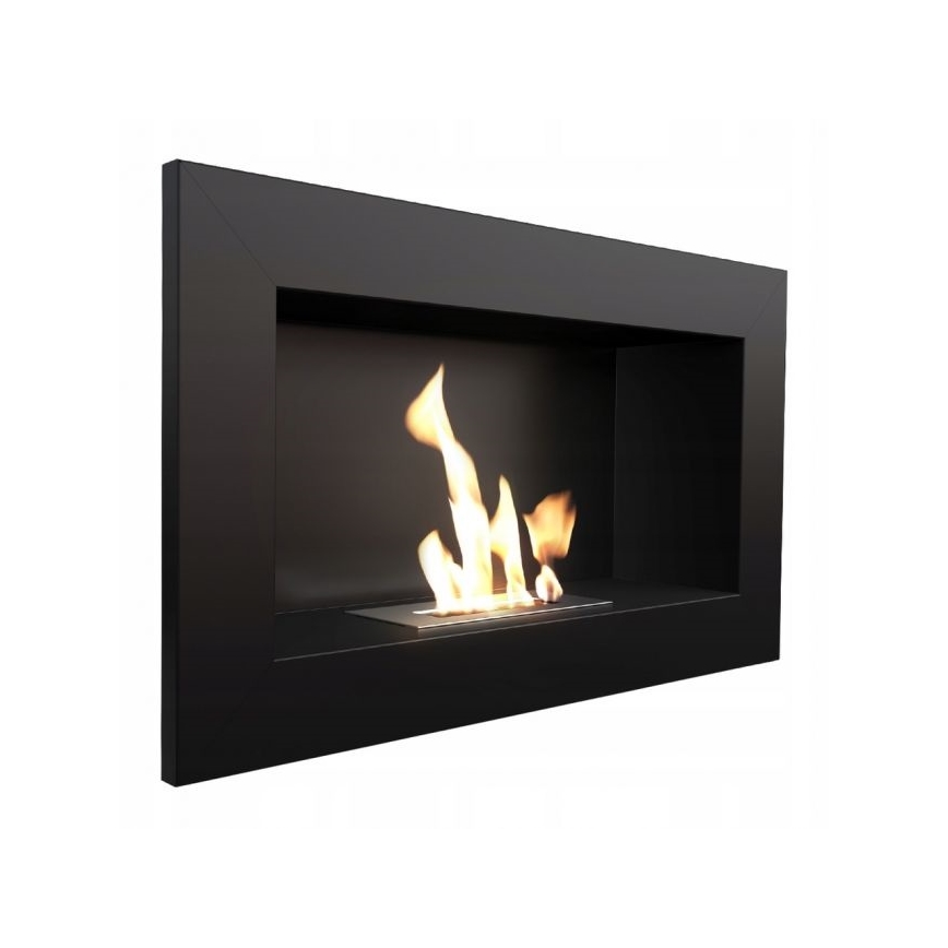 Kratki - Integrato Caminetto BIO 37,4x64,8 cm 1kW nero