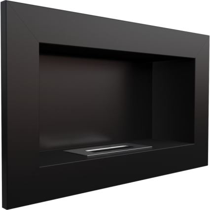 Kratki - Integrato Caminetto BIO 37,4x64,8 cm 1kW nero