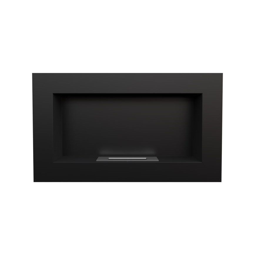 Kratki - Integrato Caminetto BIO 37,4x64,8 cm 1kW nero