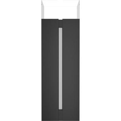 Kratki - Caminetto BIO 113,6x35,9 cm 2kW nero