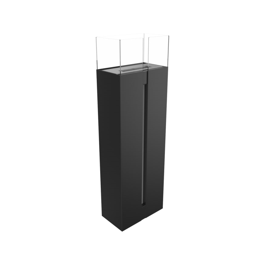 Kratki - Caminetto BIO 113,6x35,9 cm 2kW nero