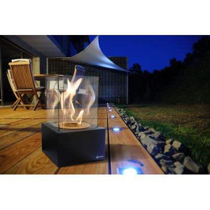 Kratki - Caminetto BIO 35,3x25 cm 1kW nero