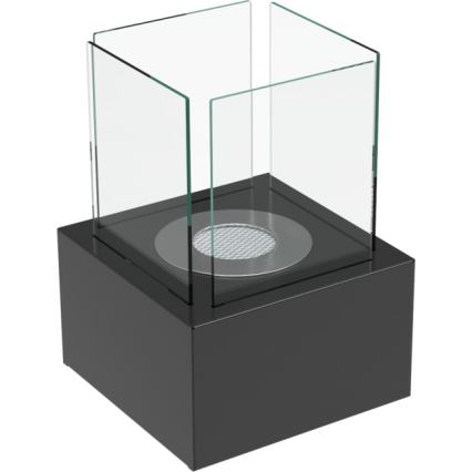 Kratki - Caminetto BIO 35,3x25 cm 1kW nero