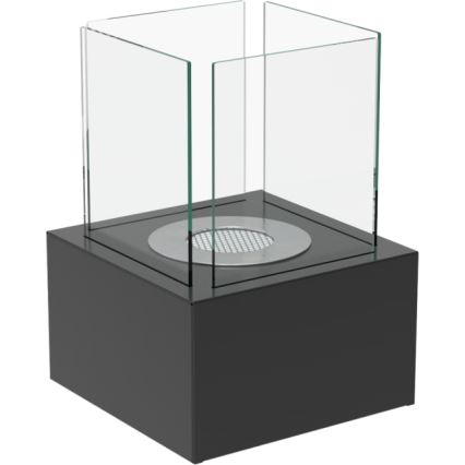 Kratki - Caminetto BIO 35,3x25 cm 1kW nero