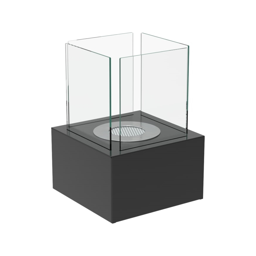 Kratki - Caminetto BIO 35,3x25 cm 1kW nero