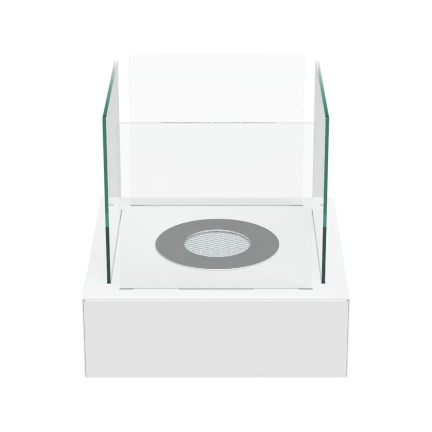 Kratki - Caminetto BIO 30,3x30 cm 1kW bianco