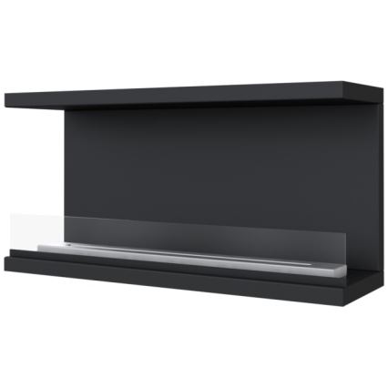 Kratki - Cheminée encastrée BIO 50x100 cm 7kW noir