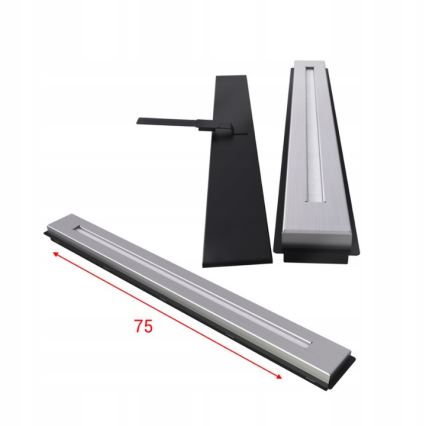 Kratki - Einbau-Bio-Kamin 50x100 cm 3,5 kW schwarz