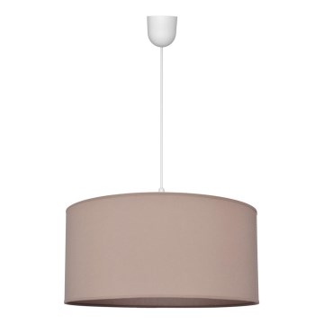 Kronleuchter an einer Schnur ALBA 1xE27/15W/230V d. 40 cm beige