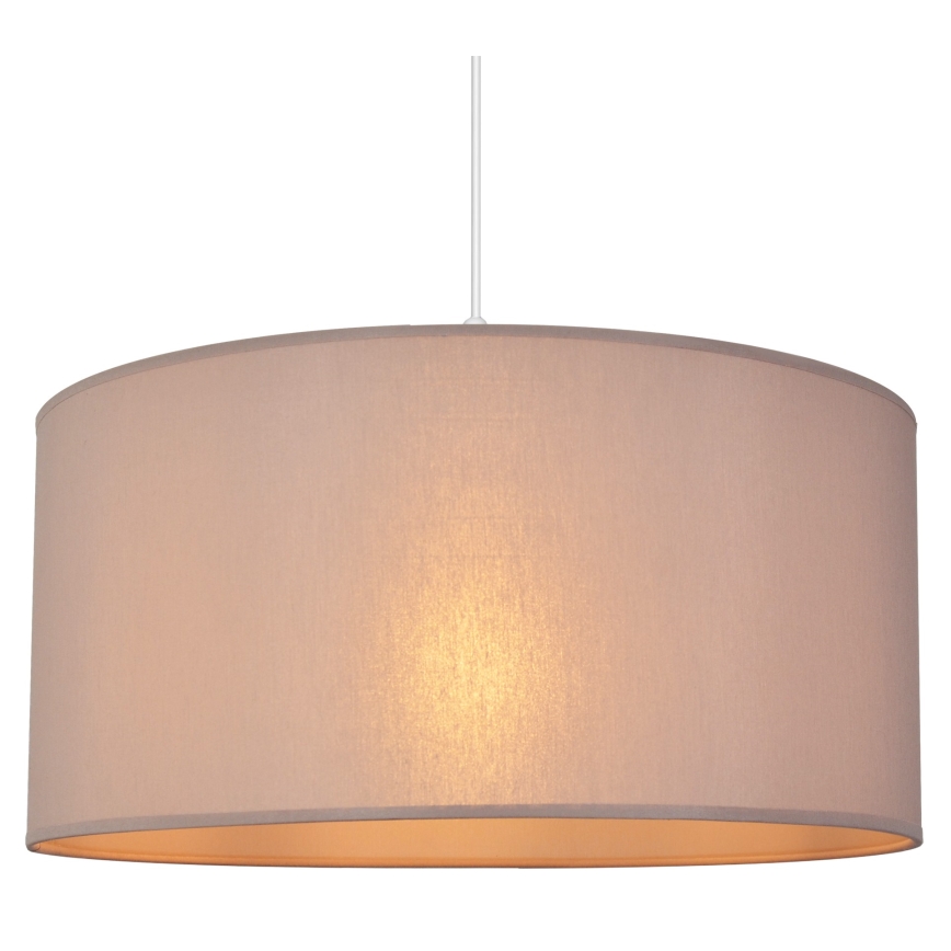 Kronleuchter an einer Schnur ALBA 1xE27/15W/230V d. 40 cm beige