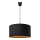 Kronleuchter an einer Schnur ALBA 1xE27/15W/230V d. 40 cm schwarz/gold