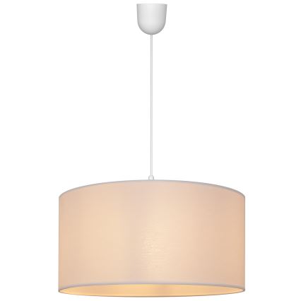 Kronleuchter an einer Schnur ALBA 1xE27/15W/230V d. 40 cm weiß