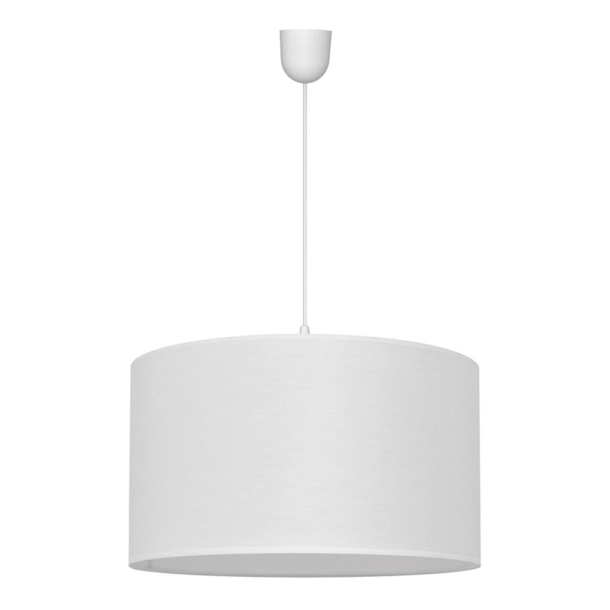 Kronleuchter an einer Schnur ALBA 1xE27/15W/230V d. 45 cm weiß