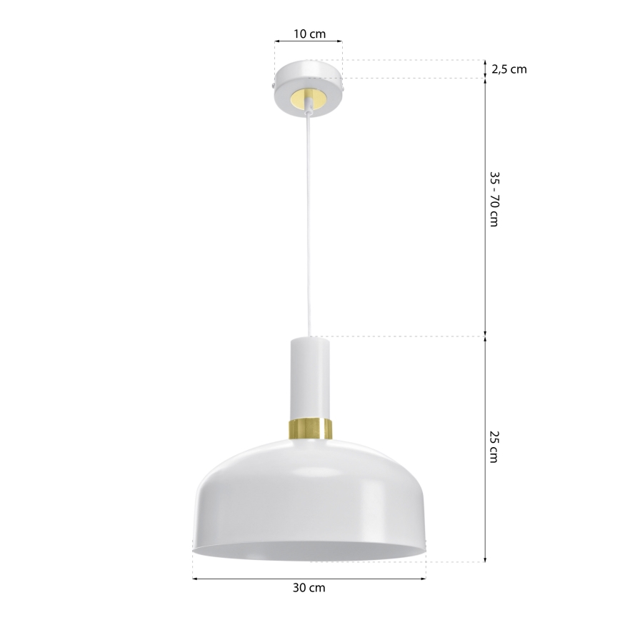 Kronleuchter an Kette MALMO 1xE27/60W/230V