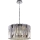 Kronleuchter an Kette RITZ 12xE14/40W/230V d 54 cm glänzendes Chrom