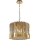 Kronleuchter an Kette RITZ 7xE14/40W/230V d 42 cm golden