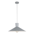 Kronleuchter an Schnur ELISTA 1xE27/60W/230V grau