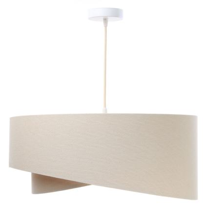 Kronleuchter an Schnur GALAXY 1xE27/60W/230V beige