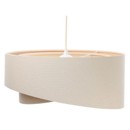 Kronleuchter an Schnur GALAXY 1xE27/60W/230V beige