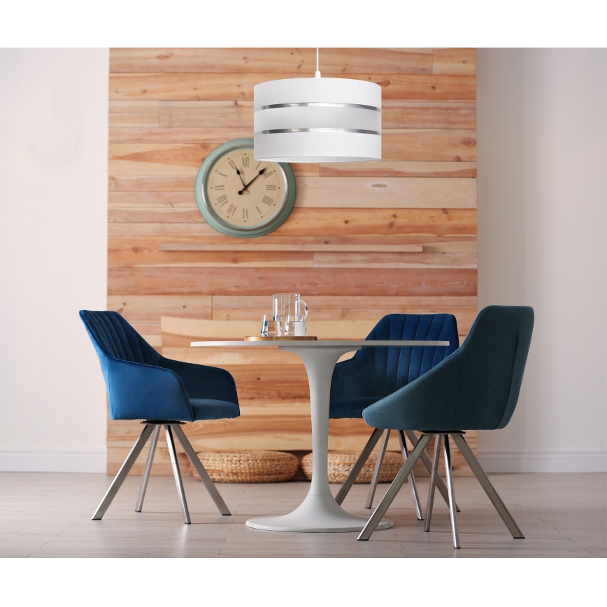 Kronleuchter an Schnur HELEN 1xE27/15W/230V weiß