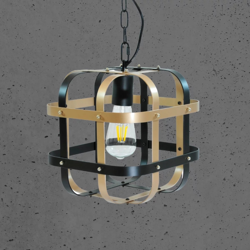 Kronleuchter an Schnur KLATKA 1xE27/10W/230V