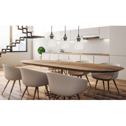 Kronleuchter an Schnur LUCEA 3xE27/15W/230V