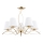 Kronleuchter an Stange MONZA 5xE14/10W/230V golden