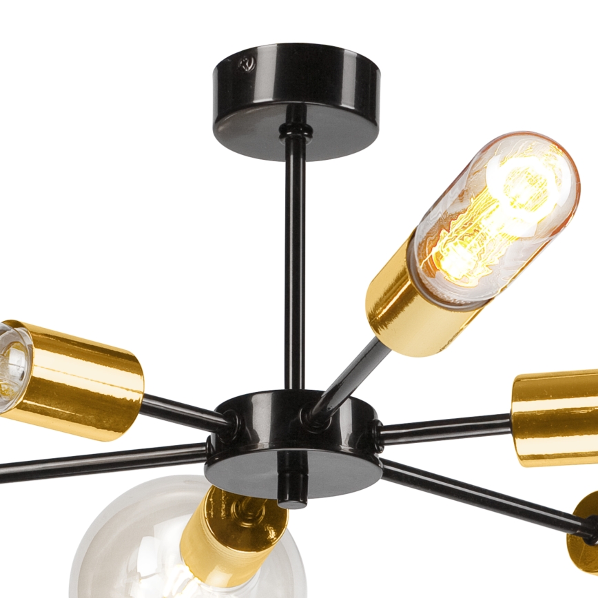 Kronleuchter auf einer Stange STARLA 6xE27/60W/230V