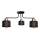 Kronleuchter EDISON 3xE27/15W/230V