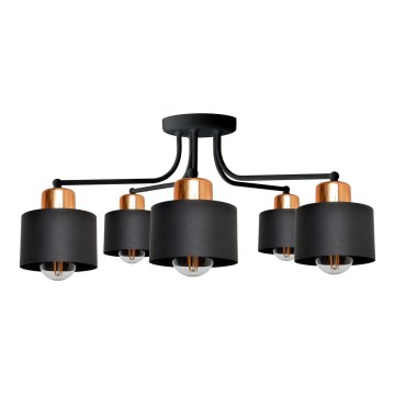 Kronleuchter EDISON 5xE27/15W/230V