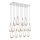 Kronleuchter LAHORE an Kabel 15xG9/10W/230V, glänzender Chrom