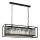Kronleuchter mit Kette PUNE 4xE27/40W/230V schwarz
