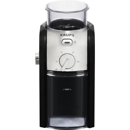 Krups - Elektrische Kaffeemühle 110W/230V Edelstahl/schwarz